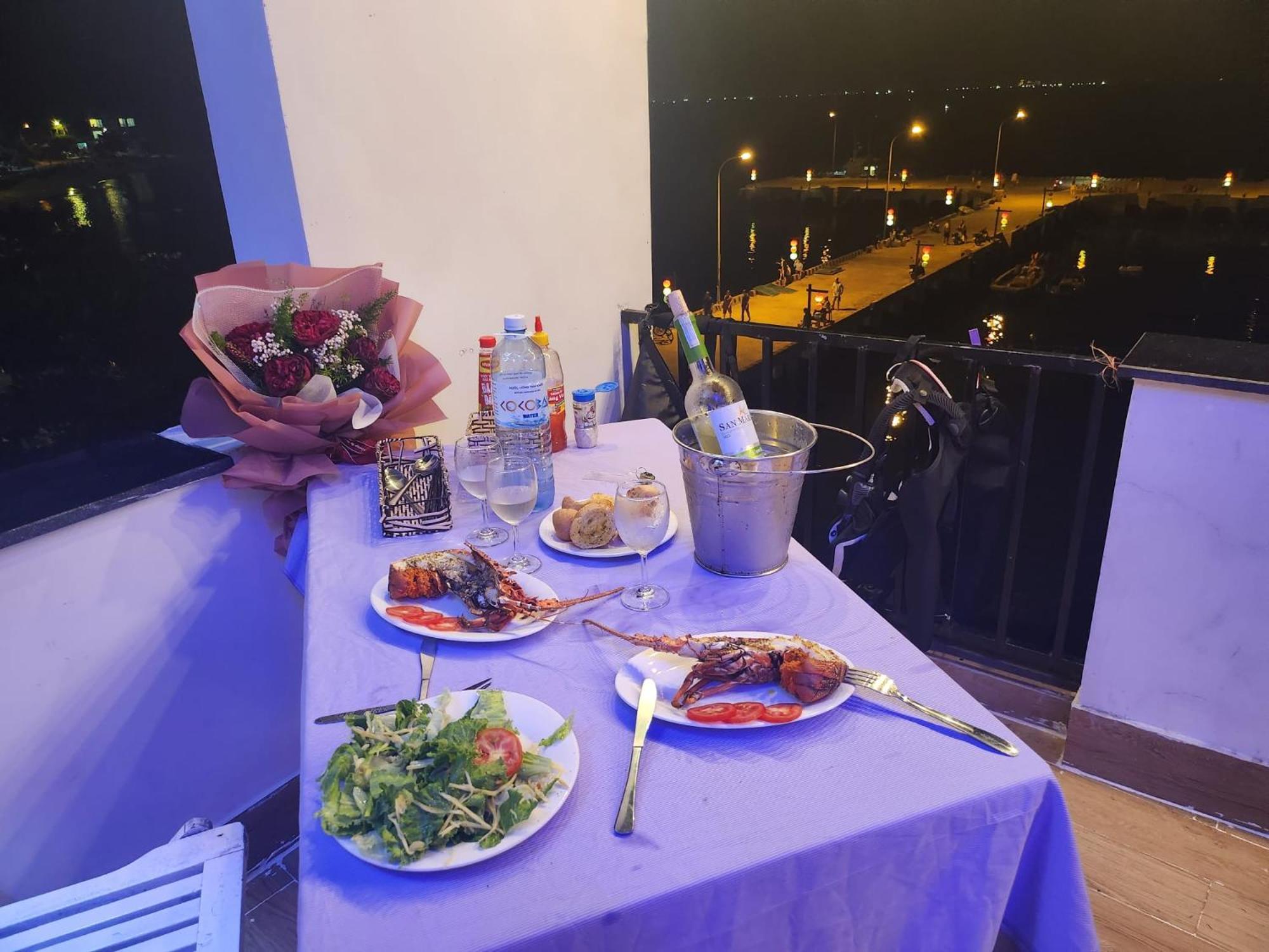 Cham'S Corner Lookout Homestay & Restaurant Tân Hiệ Kültér fotó